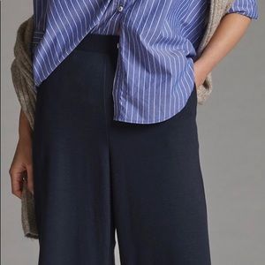 Daily Practice by Anthropologie Wide-Leg Lounge Pants, black size 3X